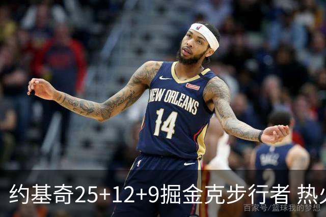约基奇25+12+9掘金克步行者 热火送黄蜂5连败